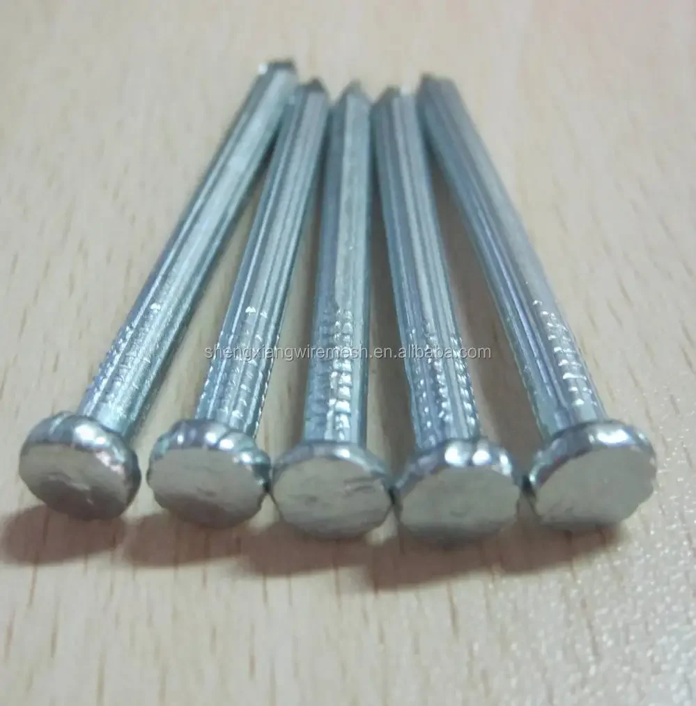 Hot Sales Top Quality Black Galvanized Hardened Steel Concrete Nails/Reasonable Price Galvanized Square Boat Nail