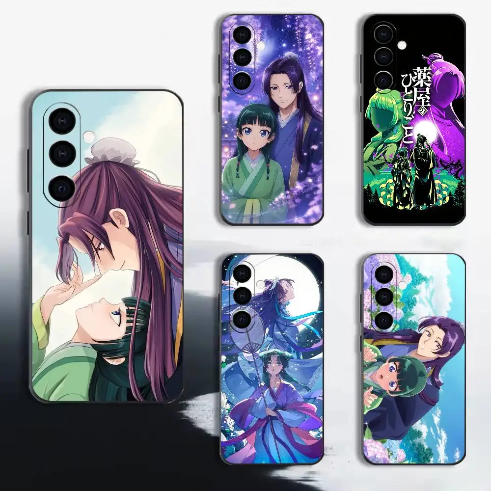Maomao Jinshi The A-Apothecary D-Diaries Phone Case For Samsung A72,A71,A72,A70,A53,A52,A51, Black Soft Cover TPU