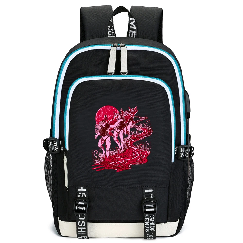 Portals Merch Music Fans Capacity Backpack Gift Back To School Melanie Martinez School Bag Teentage Travel Rucksack Mochilas