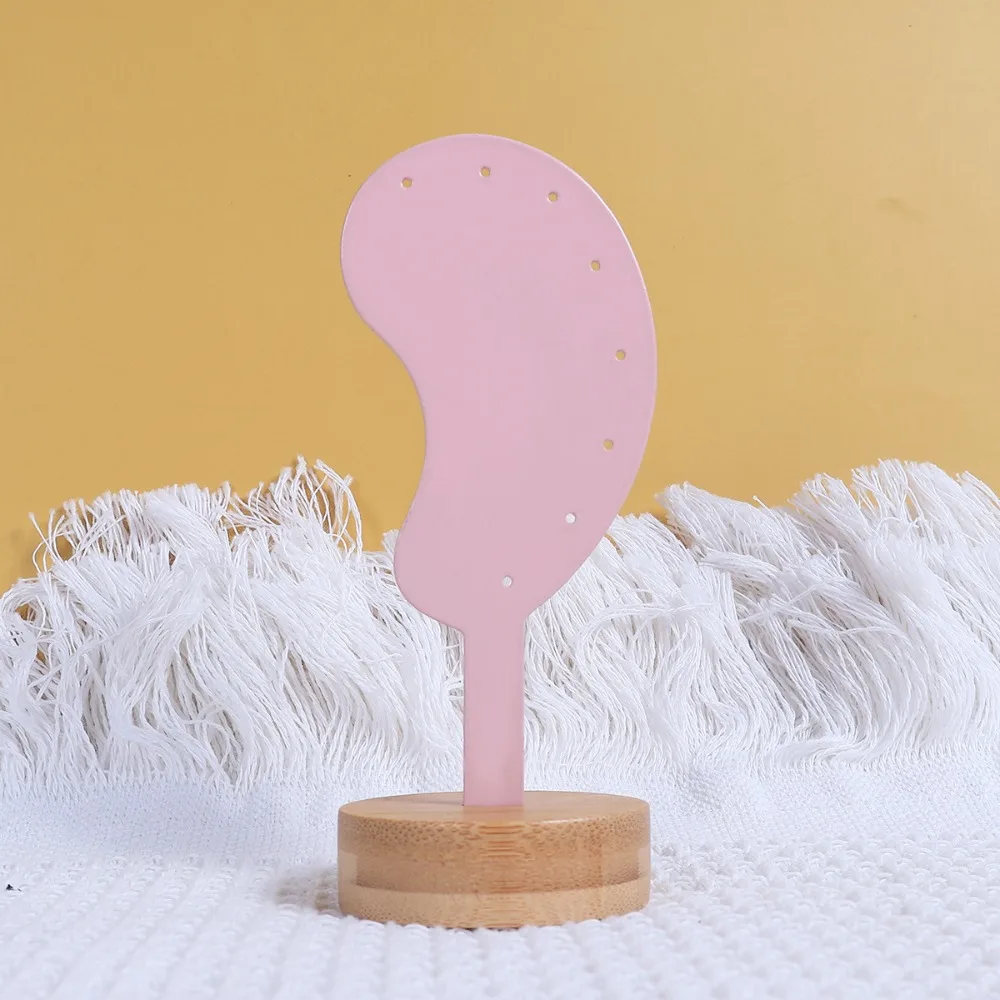 

Ear Shaped Earring Display Stand Jewelry Rack Iron Metal Jewelry Earring Holder Ear Model Storage Rack Ear Clip Stud Organizer