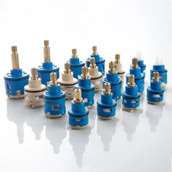 Shower Valve Ceramic Faucet Cartridge 2/3/4/5 Way Shower Diverter Mixing Faucet Replacement Parts Sizes 22/25/26/33mm