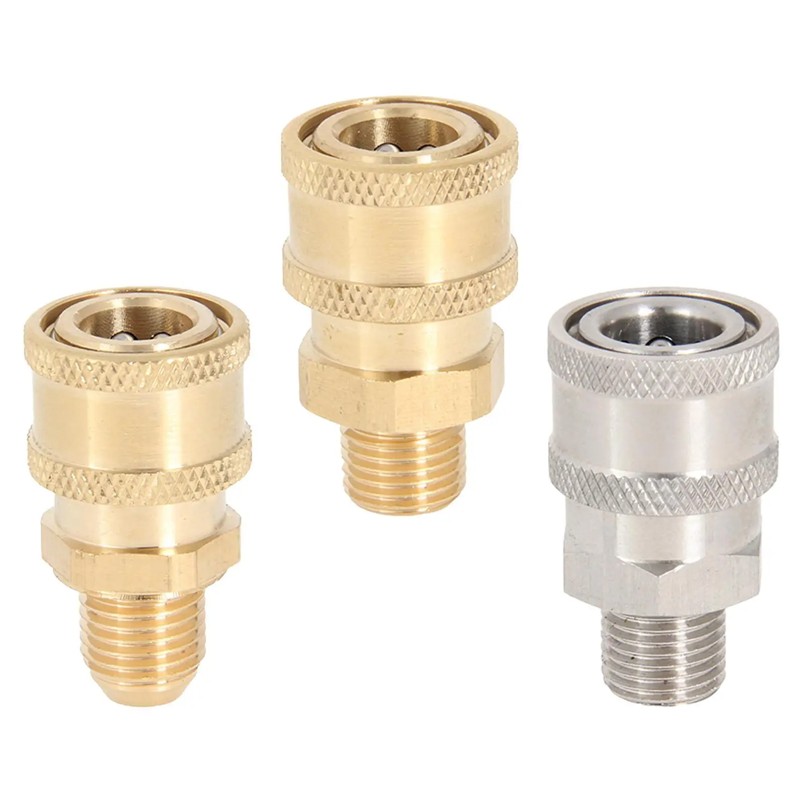 High Performance Pressure Washer Adapter Quick Connect Coupler Metal Replacement for Washing Machine Hose and Sprayer