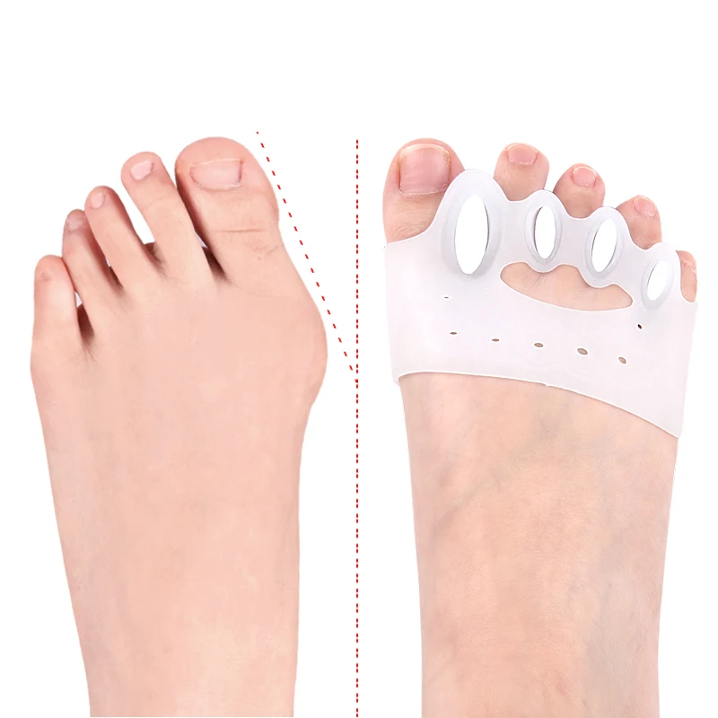 Five hole toe divider with soft and shock-absorbing arch, gentle pressure massage, adjustable forefoot, foot clamp separator - Image 5