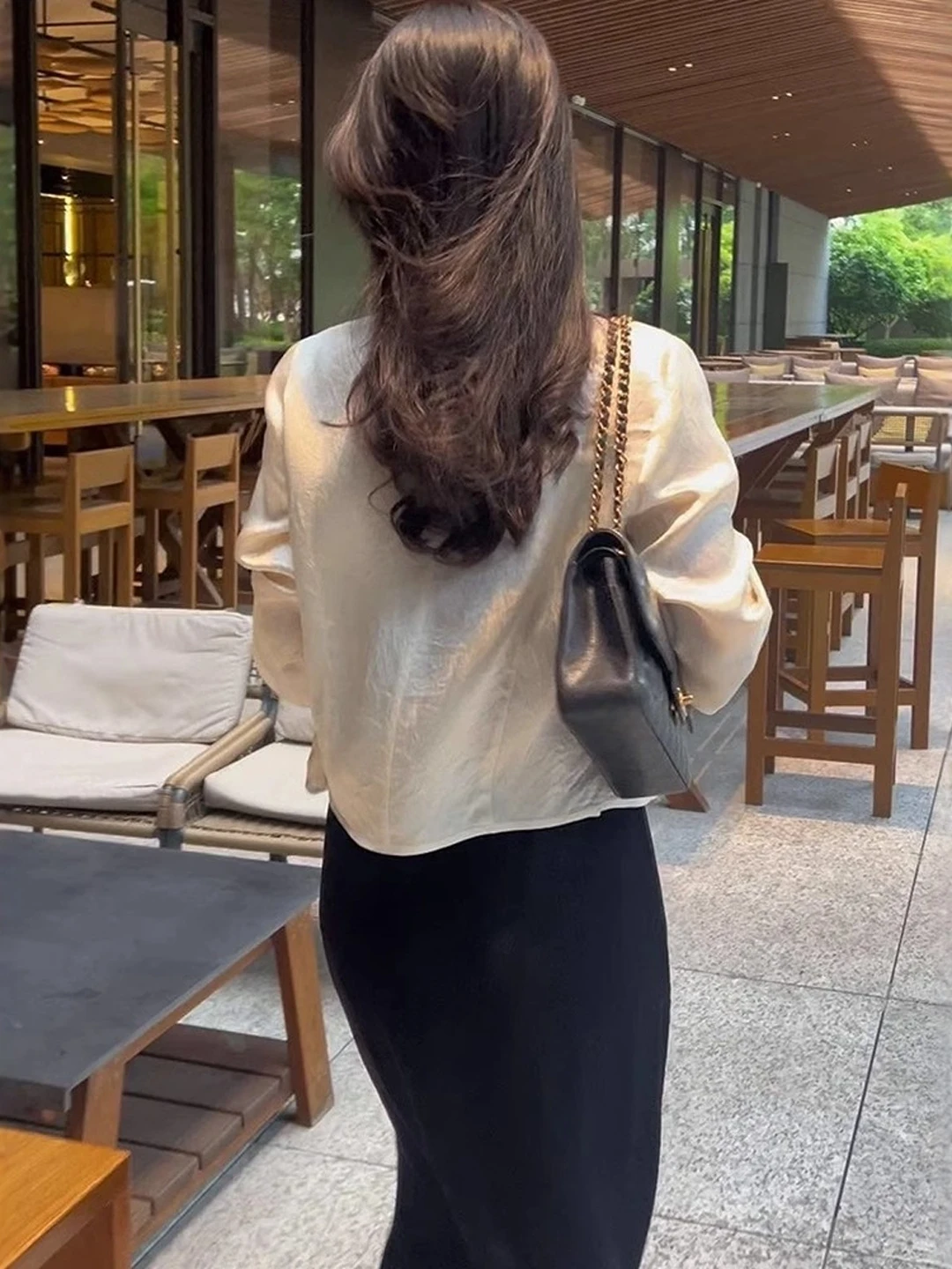 

Белый длинный кардиган с воротником-стойкой для защиты от солнца, женский, больших размеров, милый дизайн, для повседневной носки, летняя одежда