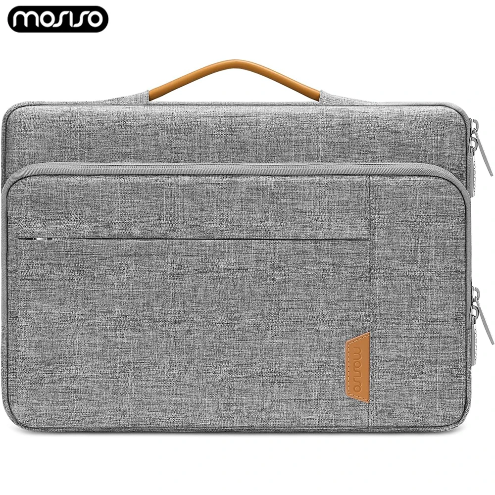 360 Protective Laptop Briefcase Sleeve for 2025 MacBook Pro 14 inch M4 M3 M2 M1 Portable Notebook Carry Case Computer Handbag
