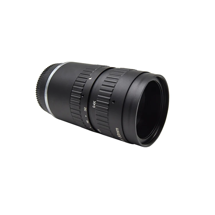 LEMF8040MP100 Ultra-low distortion 100mp 80mm F4.0 F mount lens for mobile inspection