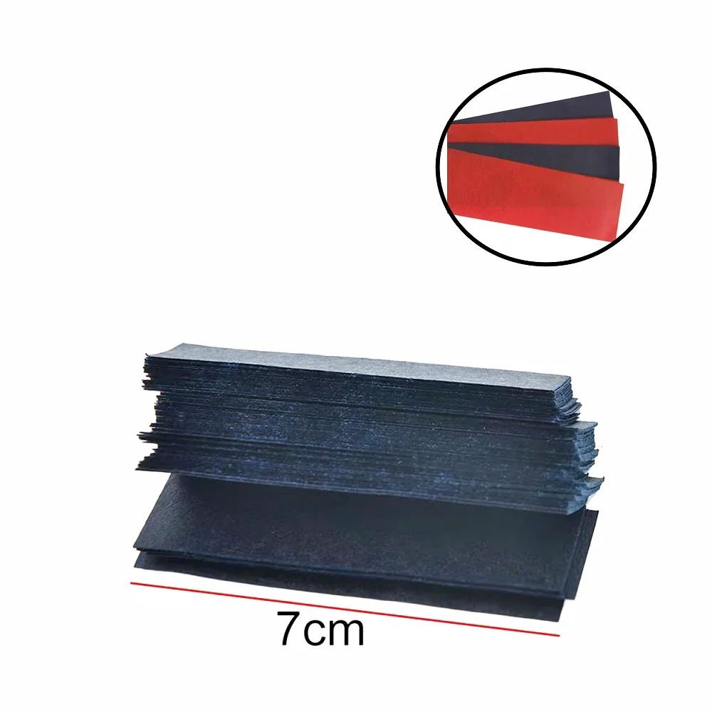 Strisce di carta articolanti dentali 55x18mm per lo sbiancamento dei denti e il controllo occlusale, forniture per odontoiatria ortodontica