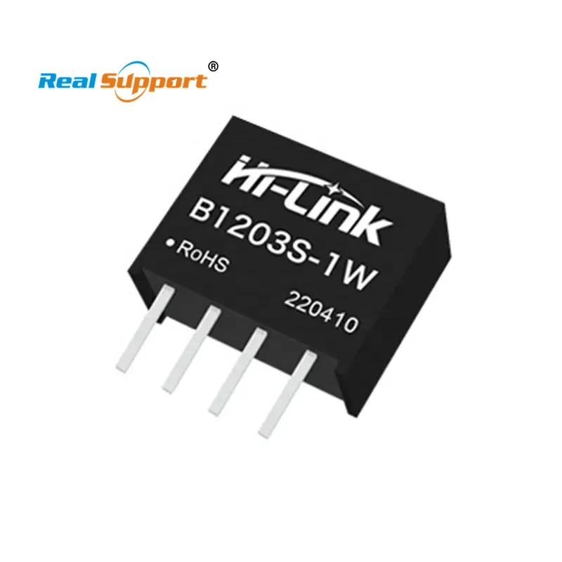 B1203S-1WR3 Isolated Micro Power Module DC- DC HLK-1D1203A 12V to 3.3V 303mA 1W instead of B1203S-1WR2