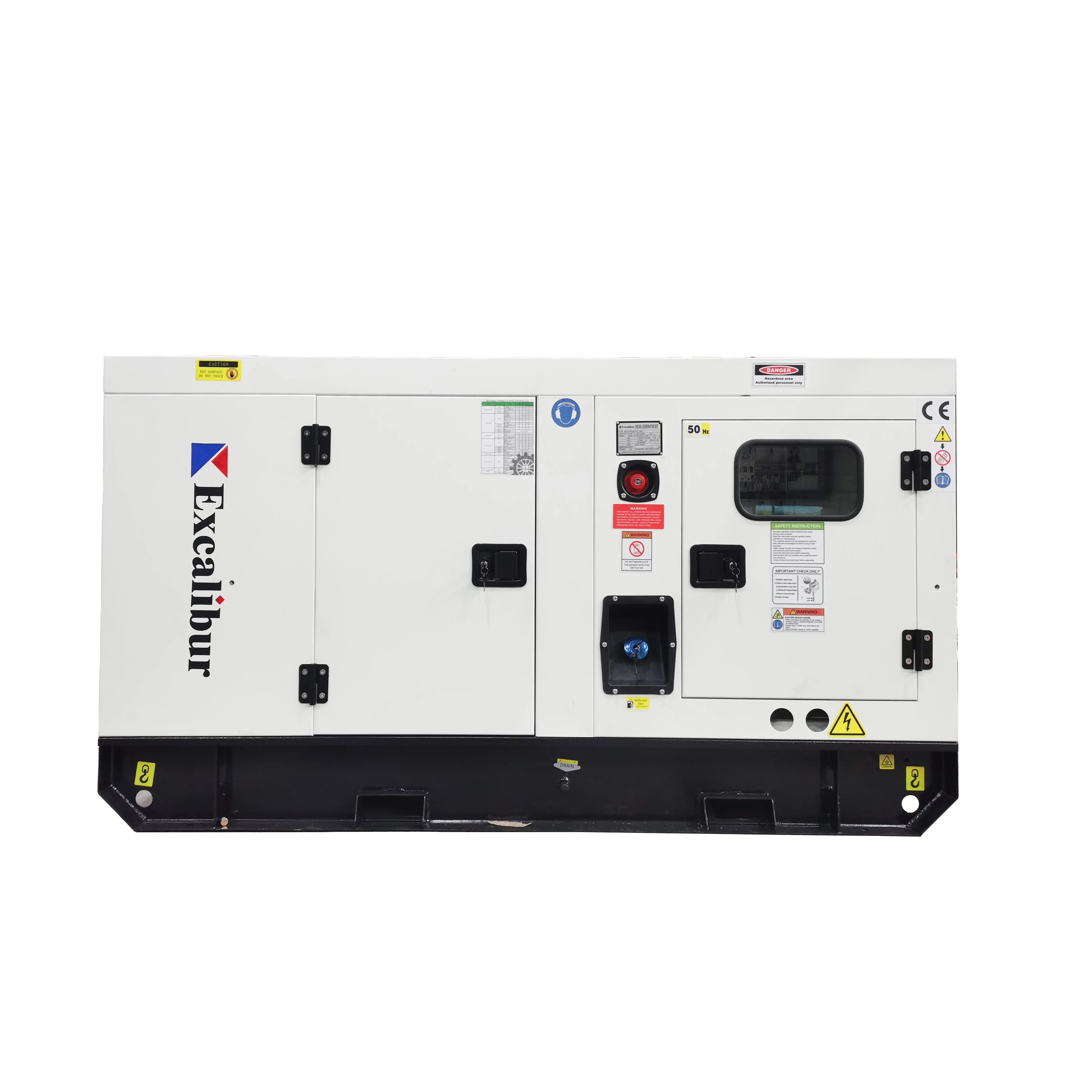 Excalibur  20kw 30kw 40kw power generators 3 phase silent d i e s e l generator