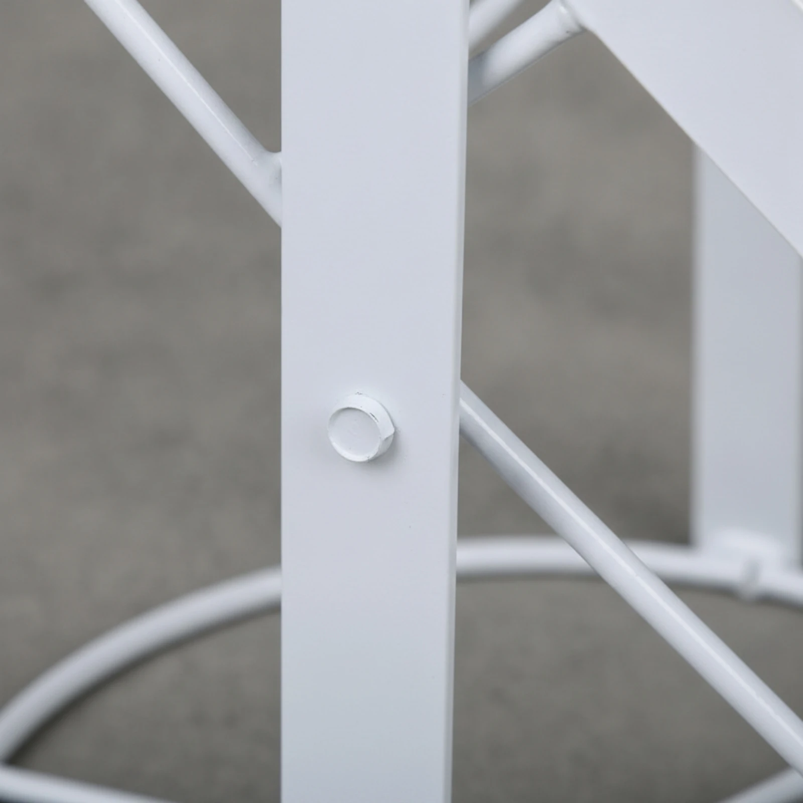 Water Barrel Dispensing Stand Easy to Assemble White Metal Water Barrel Stand Base Portable Non-Slip for Home Kitchen, Office