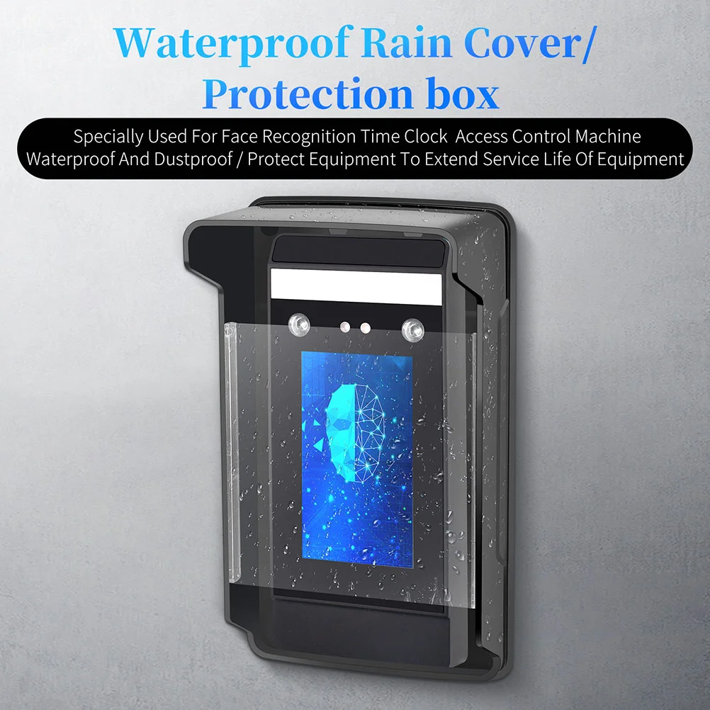 Attendance Machine Cover Door Entry System Doorbell Visible Fingerprint Protector