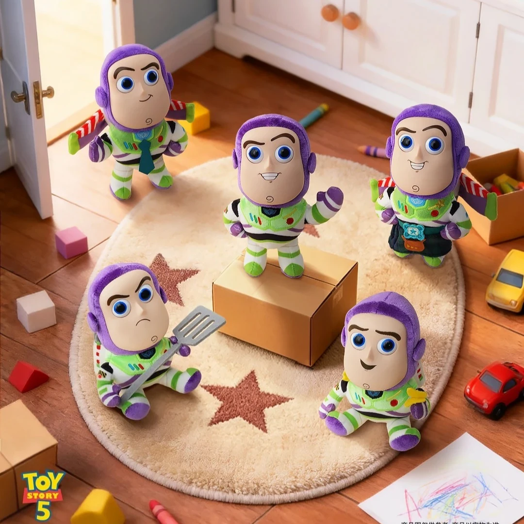 

52TOYS Toy Story 5 Buzz Lightyear Blind Box Action Figures Vinyl Plush Doll Pendant Keychain Anime Model Mystery Box Toys Gift