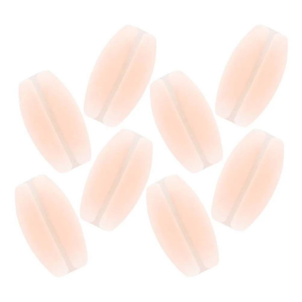 8Pcs Invisible Silicone Shoulder Pads Non-Skid Bra Strap Holders Comfortable Seamless Design Reduces Burden All-Day Wear