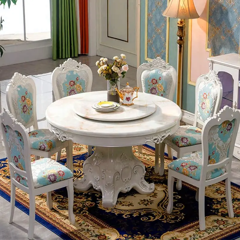 الشمال الحديثة مكتب مصمم طاولة طعام الزاوية خدمة مستديرة Mesas De Comedor أثاث غرفة المعيشة دراسة الألعاب طاولة طعام #5