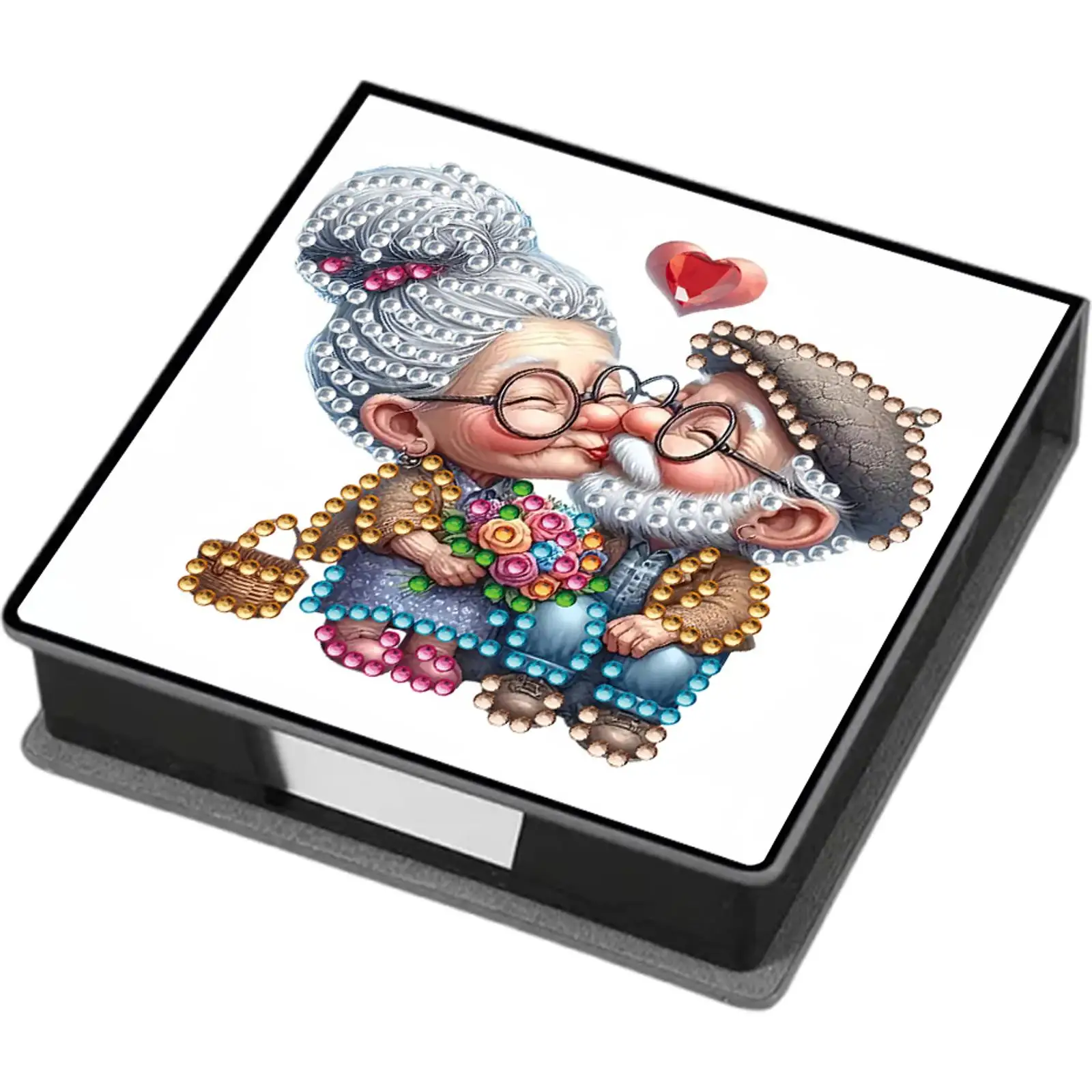 

Набор для алмазной живописи PU 5D: Блокнот-органайзер с 160 листами для ежедневных записей или в подарок