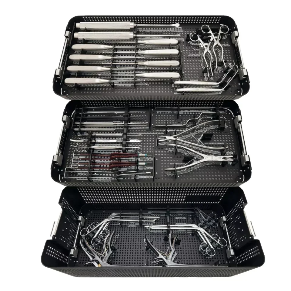 OEM Best Quality Sets Cervical Spinal Surgery instruments Set, Surgical By QNQ SURGICAL