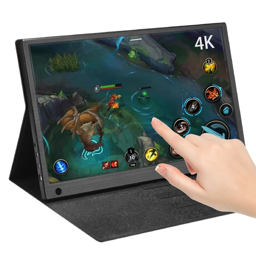 

Large 4K 13.3 15.6 17 17.3 Inch For Portable Touch Screen Gaming Screen Display With Battery Portable Laptop