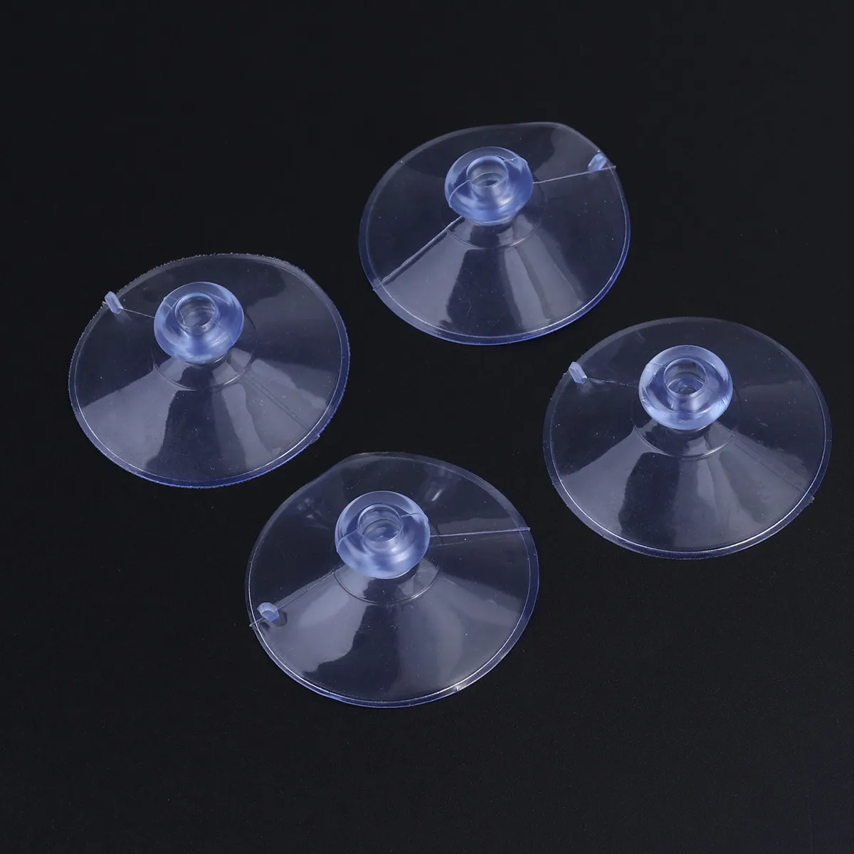 

50 Pcs Suction Cups Kitchen Clear Small Pads Pvc Sucker Glass Table Top Suckers