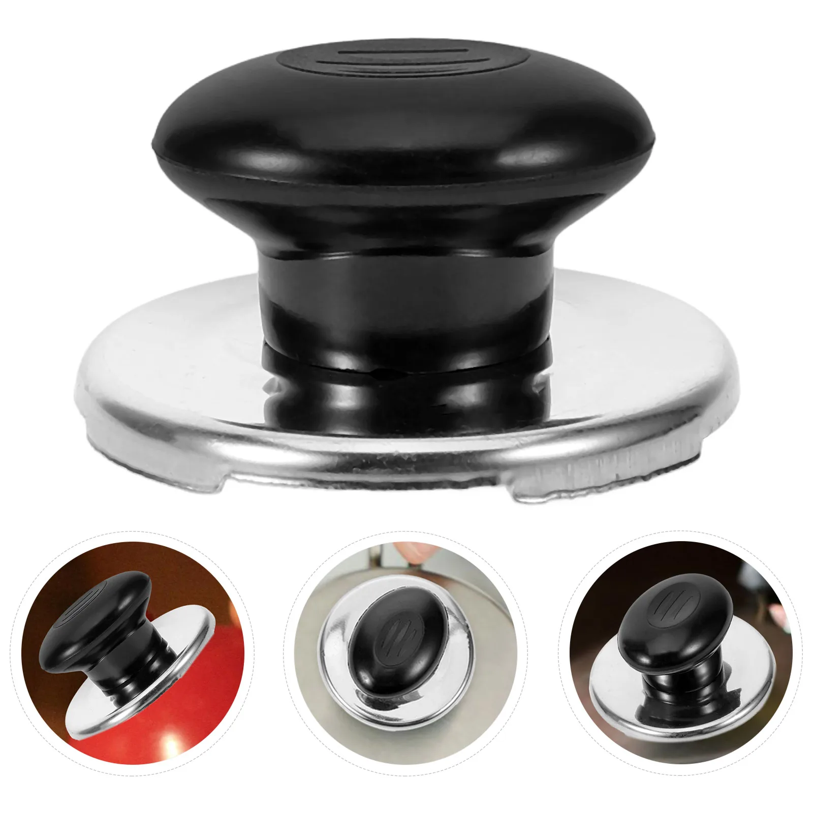 

4pcs Kettle Lid H Whistle Replacement Knob Metal Teapot Cover Honking Fittings Water Kettle Accessories Durability Reusable