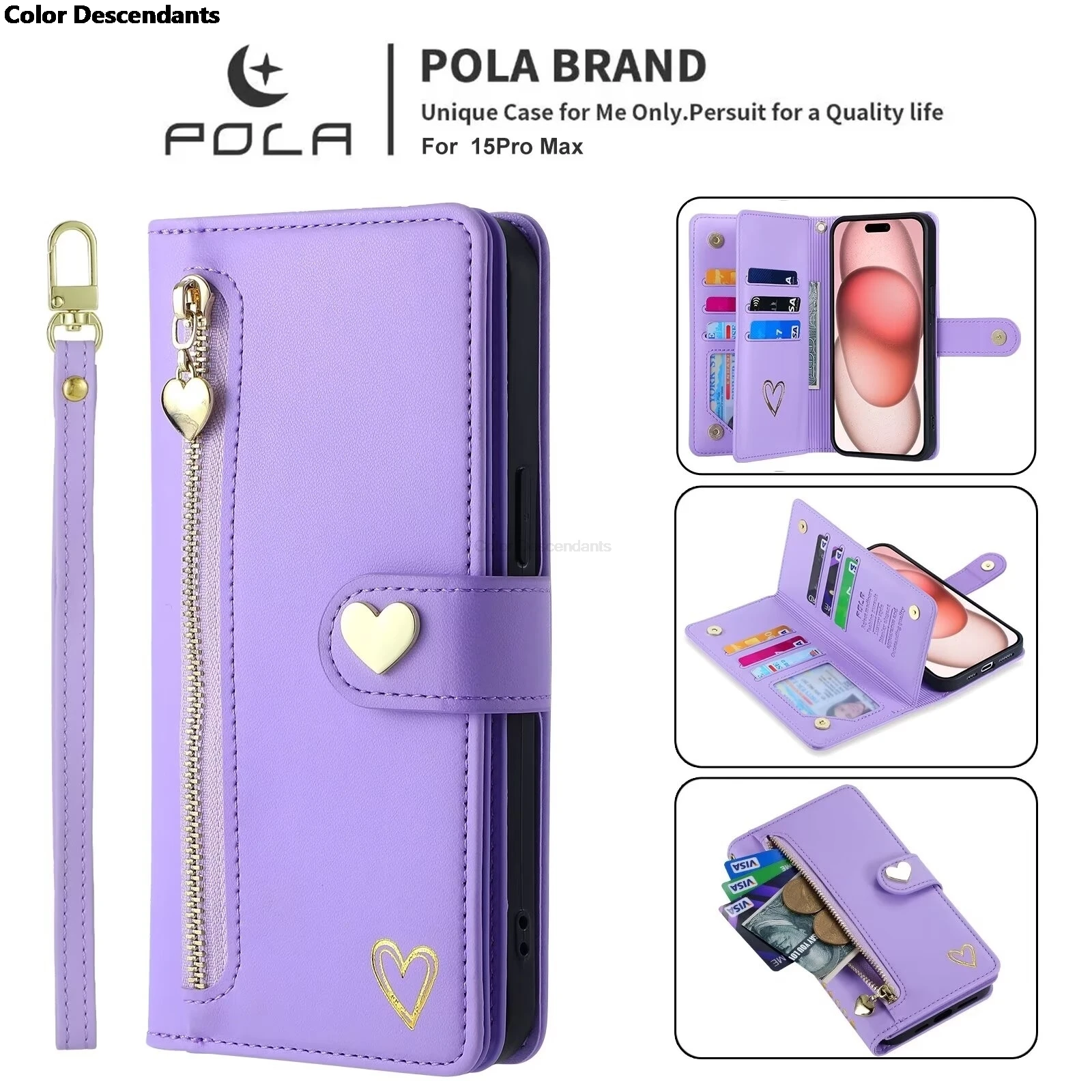 Flip Zipper Wallet … - image