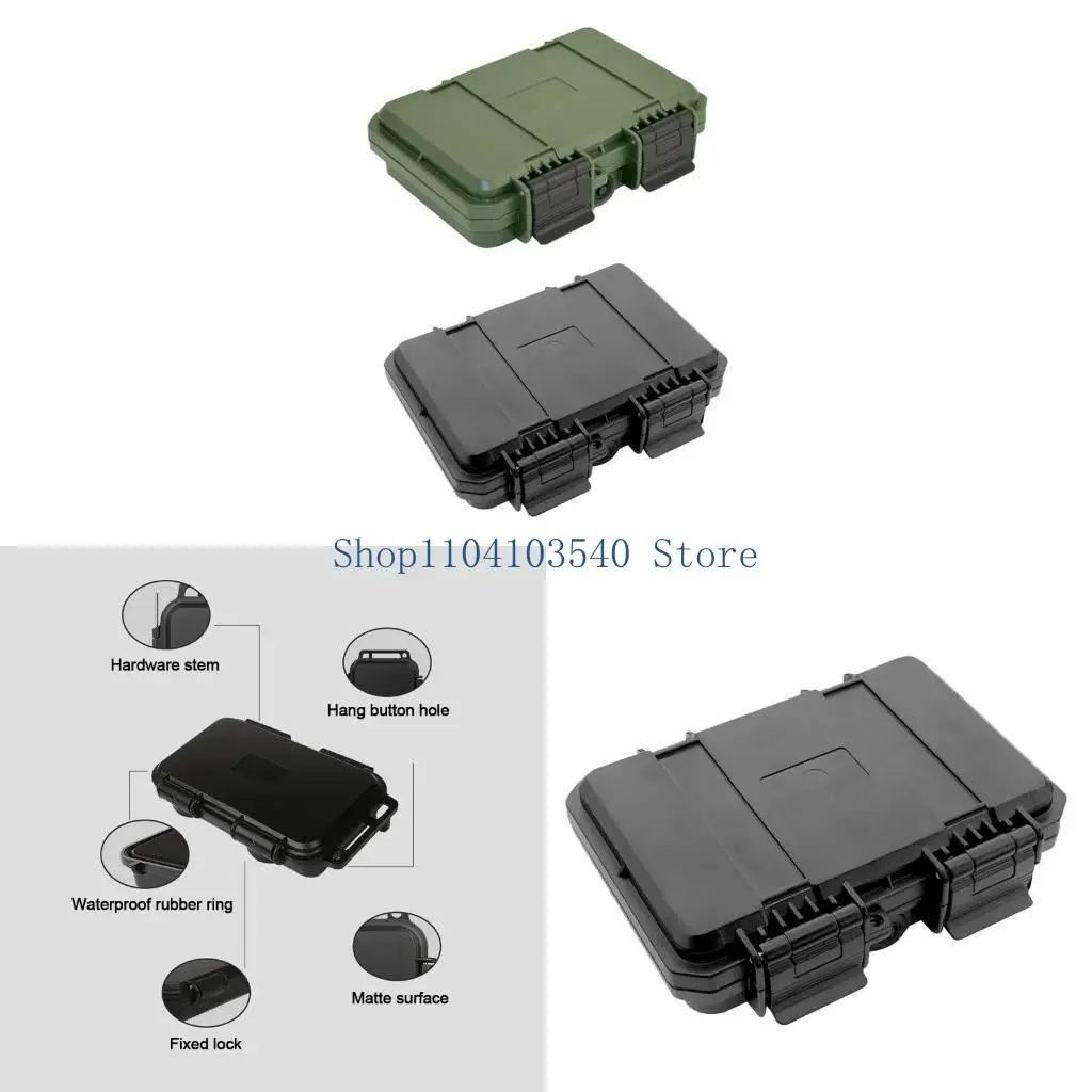 

02DC Outdoor Waterproof Sealed Small Moisture-proof Storage Box Plastic Box