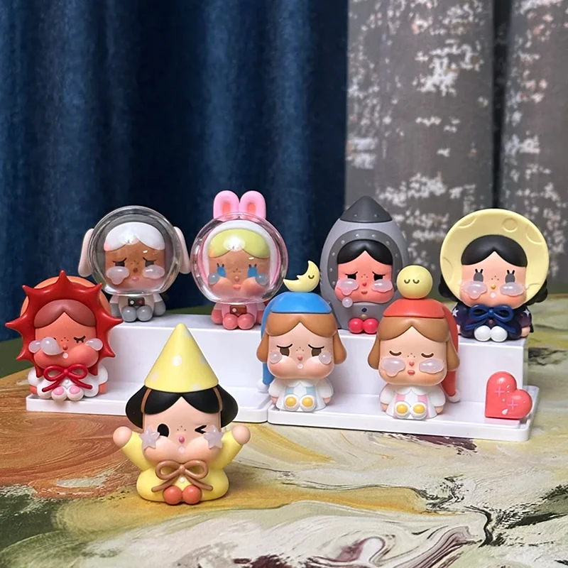 

POP MART CRYBABY Crying To The Moon-Mini Series Trendy Blind Box Toy Mystery Box Action Figure Surprise Cute Model Birthday Gift