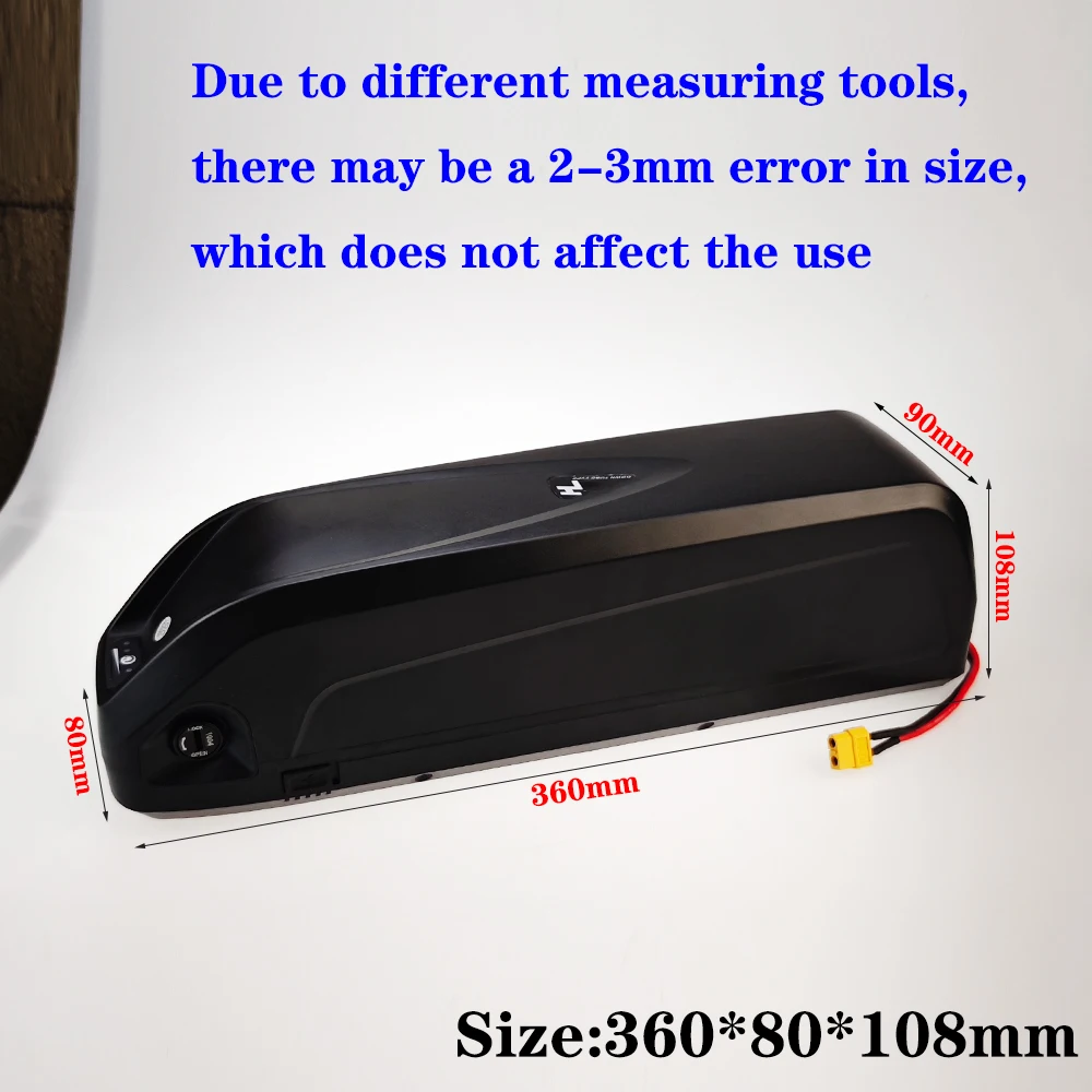 Hailong 36V 20Ah 18650 Electric Bike Batteria for 500W 750W 1000W 2000W Motor XT60/T Plug