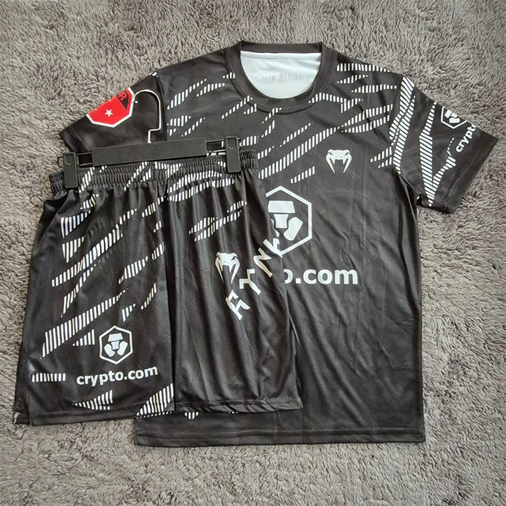 UFC Top Boxer AYNK Set da boxe per uomo e donna Fight Night MMA Set sportivo e per il tempo libero traspirante oversize ad asciugatura rapida