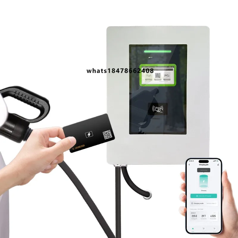 30KW DC CCS OCPP1.6 EV Fast Charger Wallbox New Commercial Use Ethernet/4G 2-Year Warranty