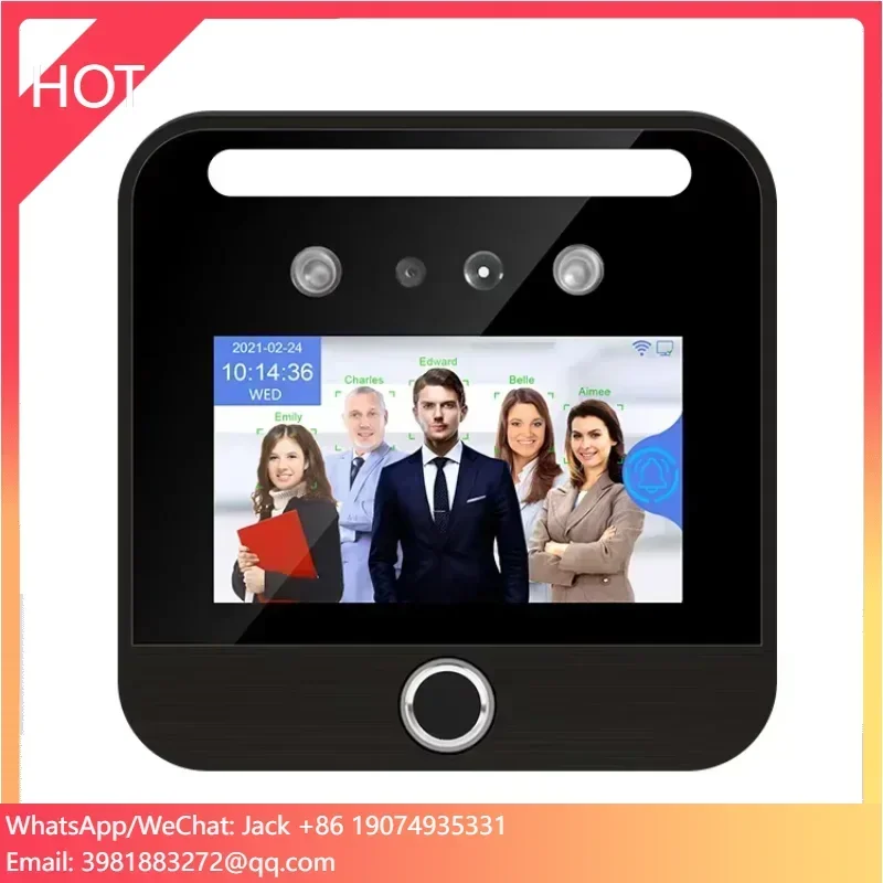 

Line Telegram Viber App SMS Notification Biometric Time Attendance System Face Recognition Access Control for School and Office