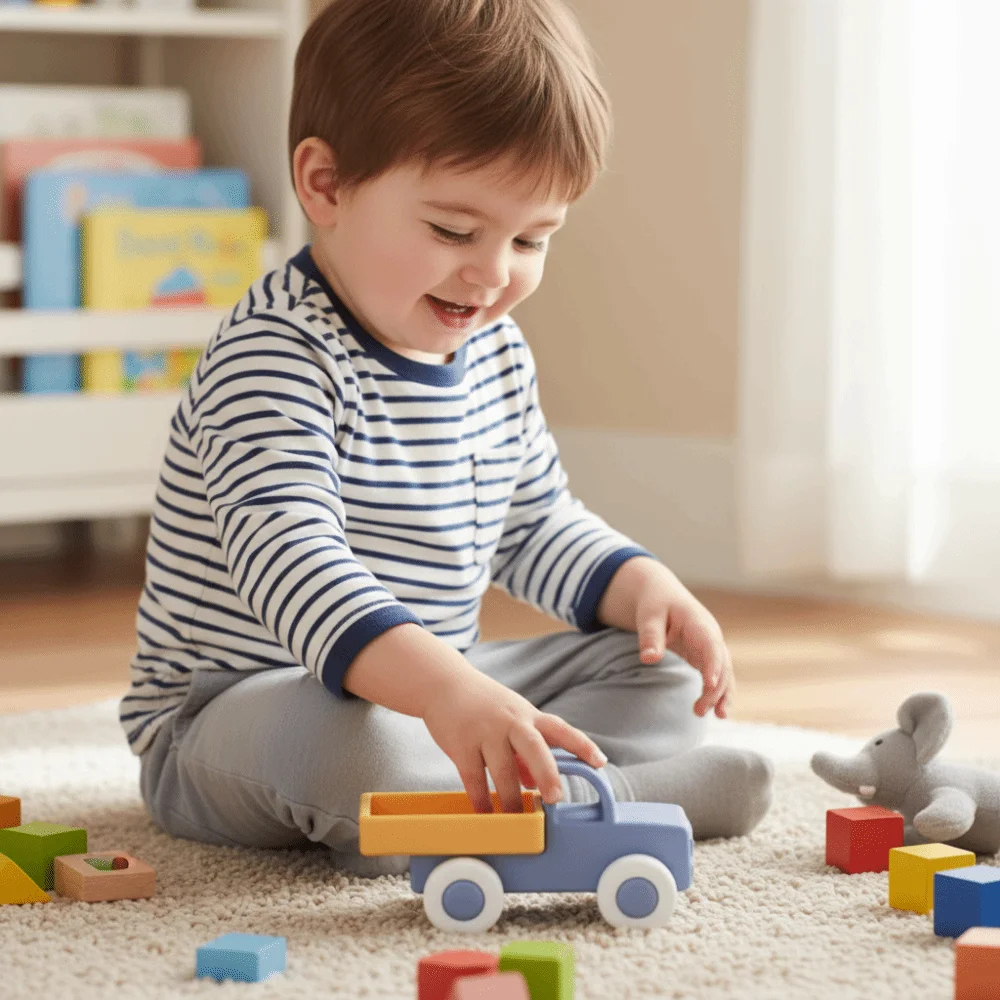 Alalma gengivas doloridas mordedor de silicone mordedor bpa livre grau alimentício dentição carro dos desenhos animados do bebê carro de silicone crianças