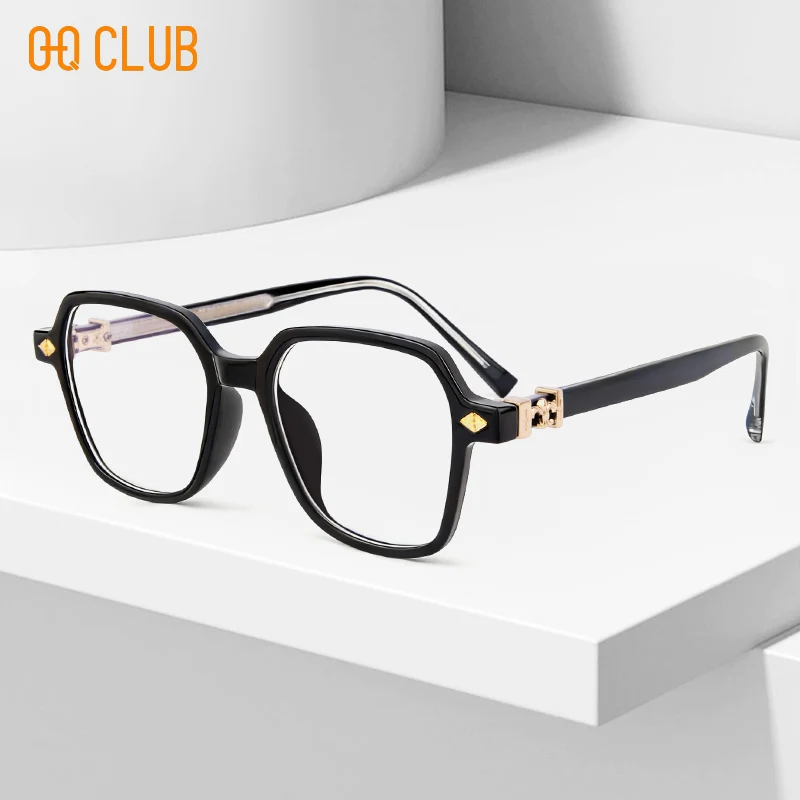 O-Q CLUB Prescription Glasses for Men Eyeglasses Women's Eyepieces Lunette Pour Femme Original Lunettes Myopia Lenses Eyewear