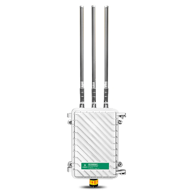 Outdoor Waterproof Dual-Band 2.4GHz+5.8GHz WiFi Extender Access Point With 8dBi Omni Directional Antenna