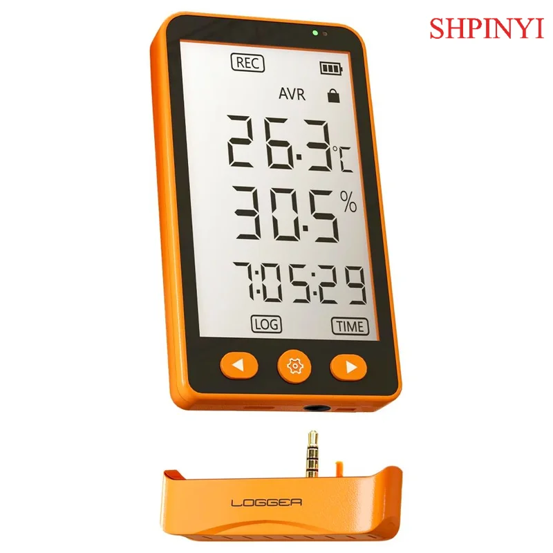 AIKESI GSP-70S 80S 70PRO 80PRO Real Time Monitoring Temperatuur Datalogger Recorder Met Plug of Sonde CE FCC ROHS