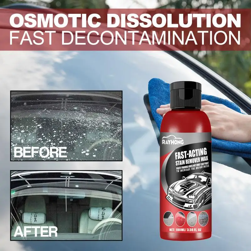 Car Cleaning Wax Removal Stain Water Mark: Oil Stain Polishing Protective Paint Surface Tool