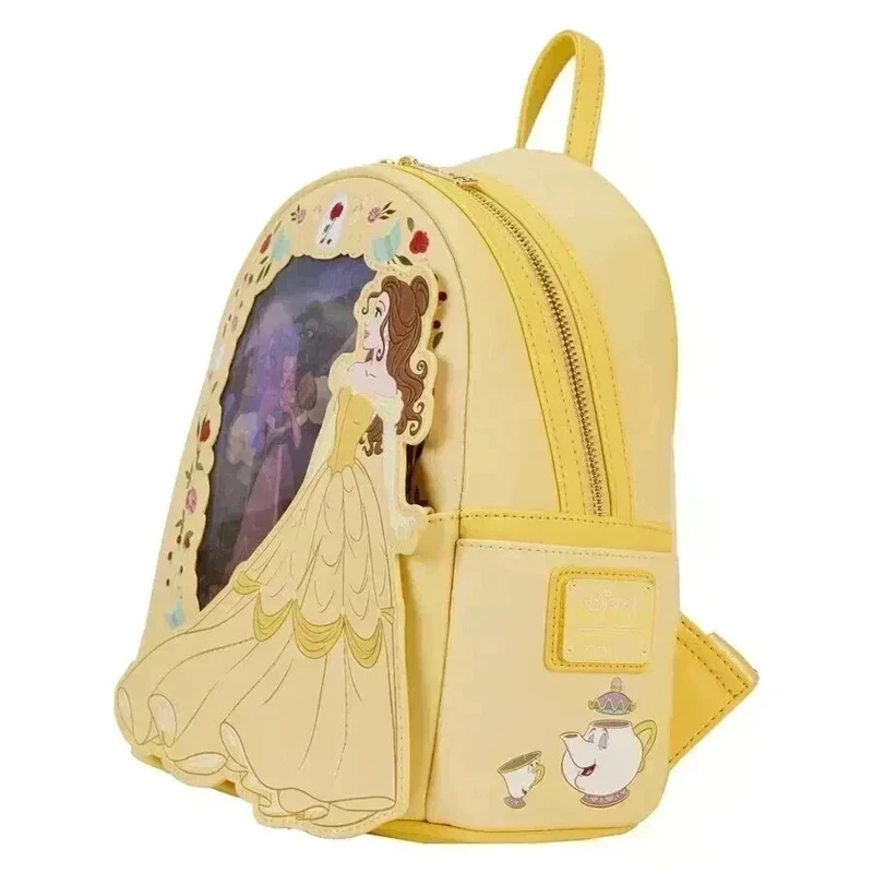 anime-loungefly-beauty-and-the-beast-movie-series-character-belle-mini-storage-backpack-fashion-item-travel-essentials-toys-gift