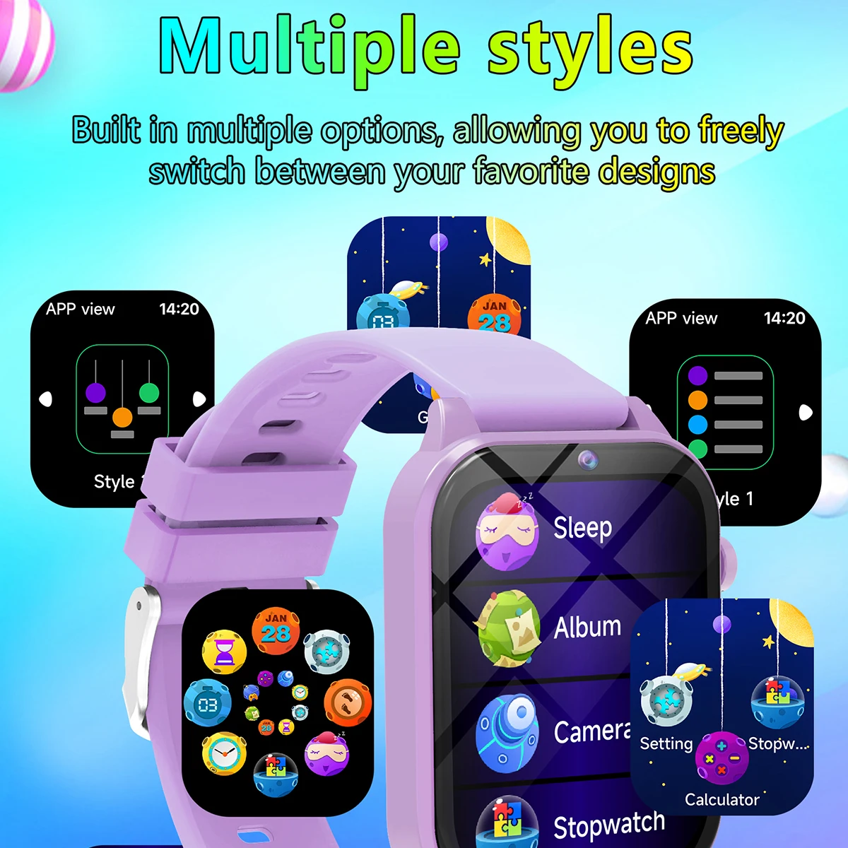 Crianças smartwatch jogo lante - Smartwatch Watches For 12 Year Old Boy avaliação e preço