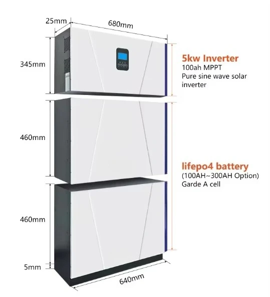 High voltage 200v-240v integrated hybrid solar 10KW inverter with built-in lithium battery