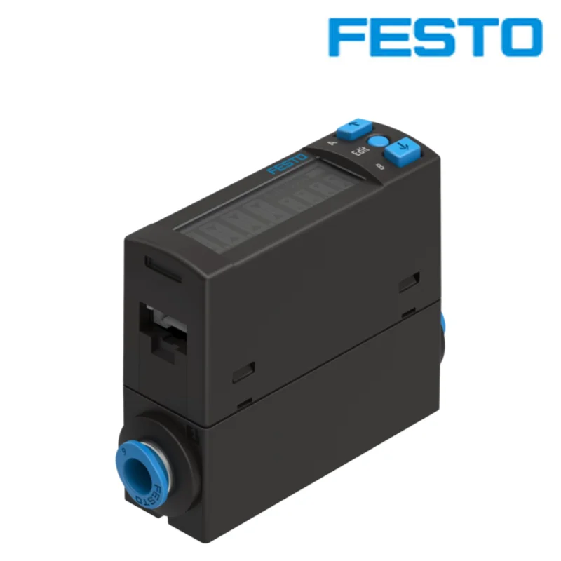 FESTO Flow sensors 8058469-SFAH-10U-Q6S-PNLK-PNVBA-L1 Gas flow sensor Suitable Suitable for compressed air monitoring