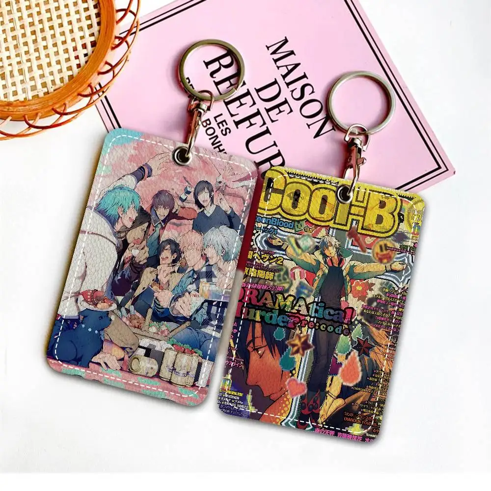 D-DRAMAtical M-Murder Rectangle Keychain Card Holder, Badge Credit Card Holder, Student ID Card Holder, Bus Cards Cover