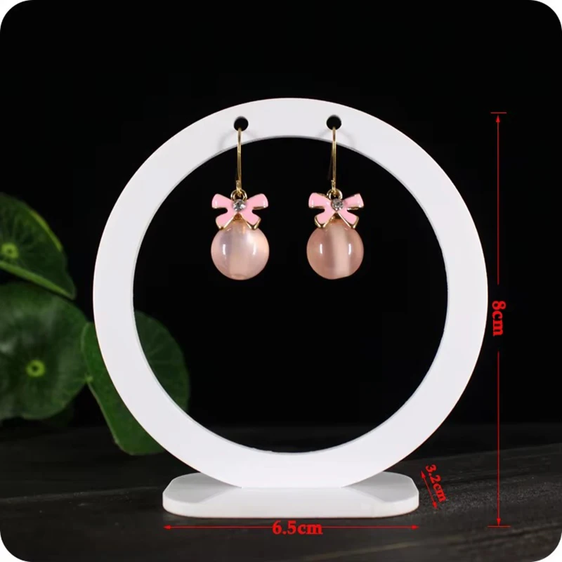 

Round Earring holder stand jewellery display organizer door virtues earrings display earing holder case jewelry hand mannecan