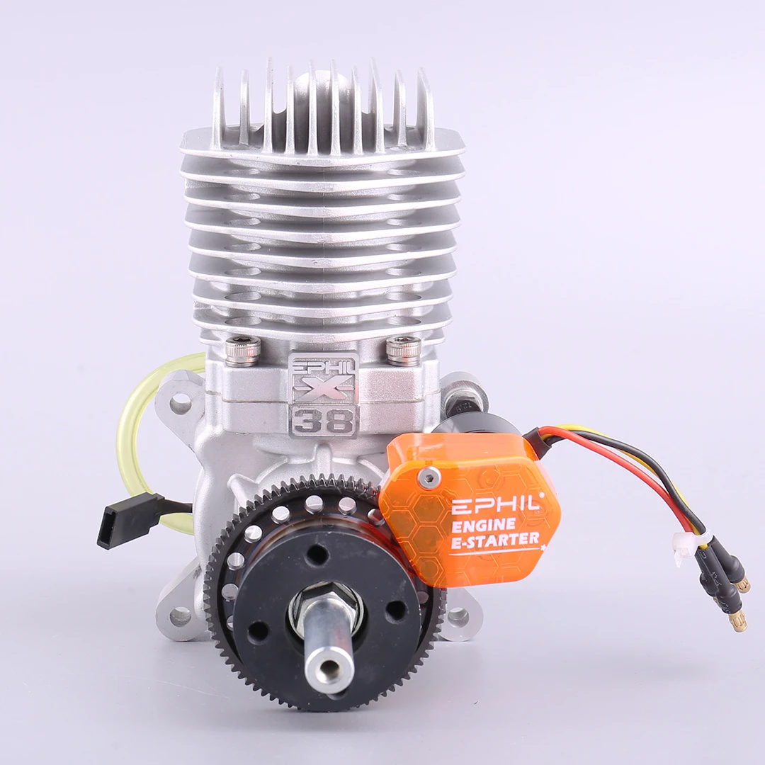 Applicable to Ephil XG-38cc-R Pro Model Aircraft Gasoline Engine Hot Fire Head Electric Starter Single Cylinder Rear Fixed Wing