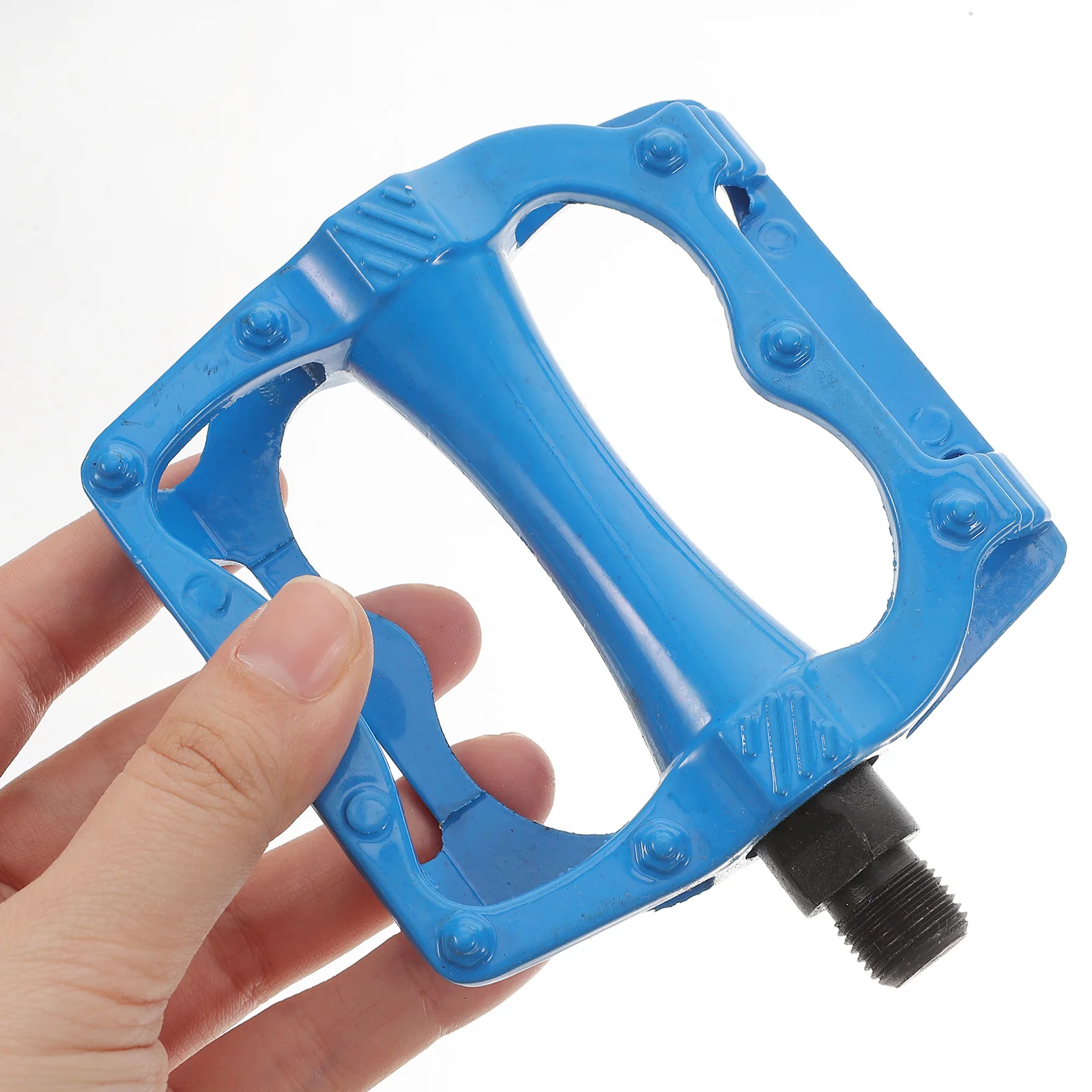 

2 шт. велосипедные педали из алюминиевого сплава, противоскользящие, легкие, прочные, сменные педали для горного велосипеда, плоские металлические детали для велосипеда