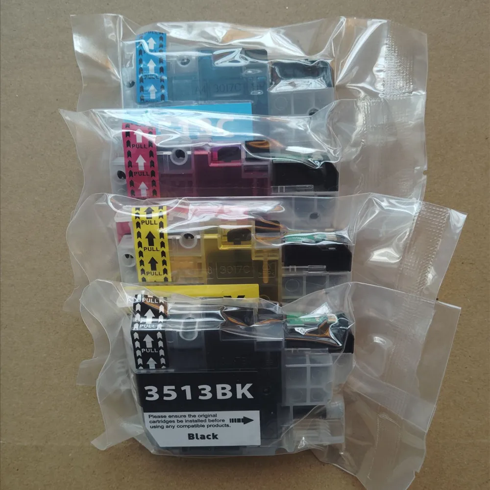 

Совместимый чернильный картридж LC3513 LC-3513 LC3511 для Brother DCP-J572DW MFC-J491DW MFC-J690DW MFC-J890DW
