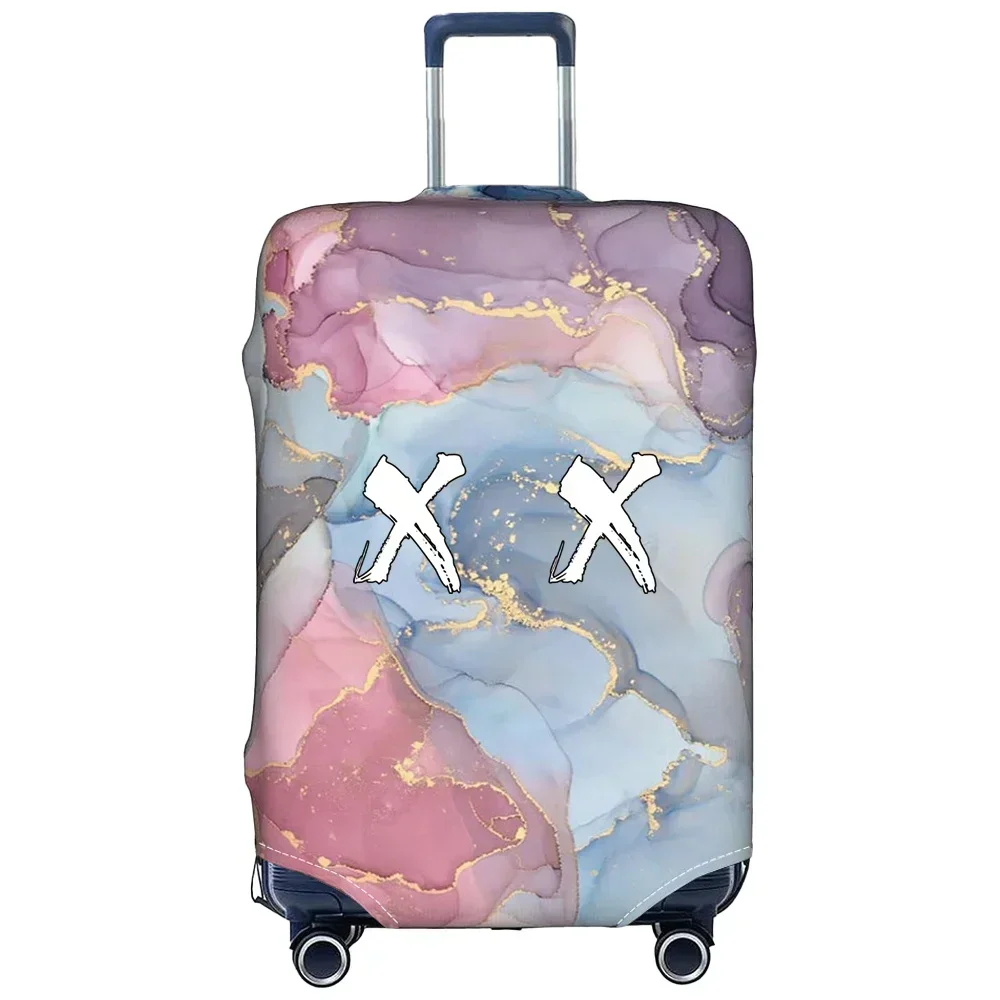 Suitcase Covers Portable Trolley Box Cover Suit for 18-32 Inch Bag Elastic Dust Cover Travel Accessories Chest Pattern Series