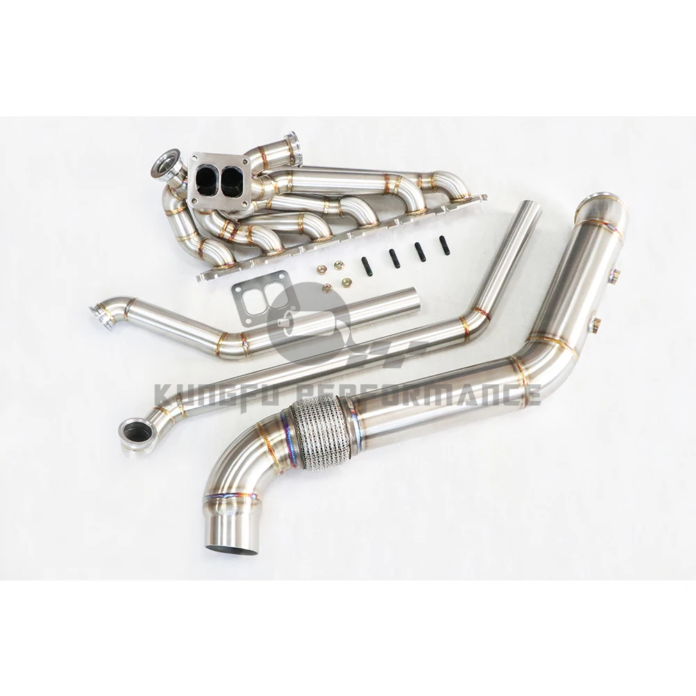 KUNGFU PERFORMANCE B58 Gen 2 G Series Top Mount Single Turbo Kit FOR B M W B58 X3 X4 G05 G06 G07 X5 X6 X7 Left-Hand Drive