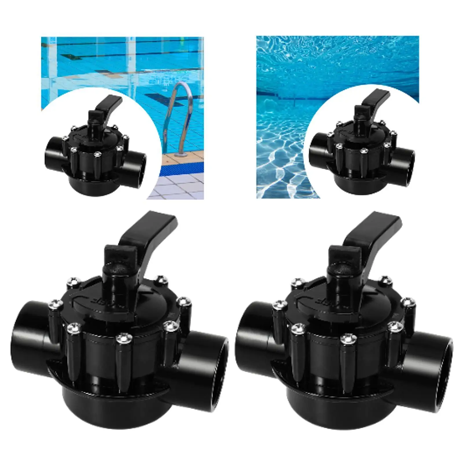 

Seal Diverter Valve Bathtub Easy to Install High Performance Equipment Versatile Easy Automation Pool Accessories Replace Part