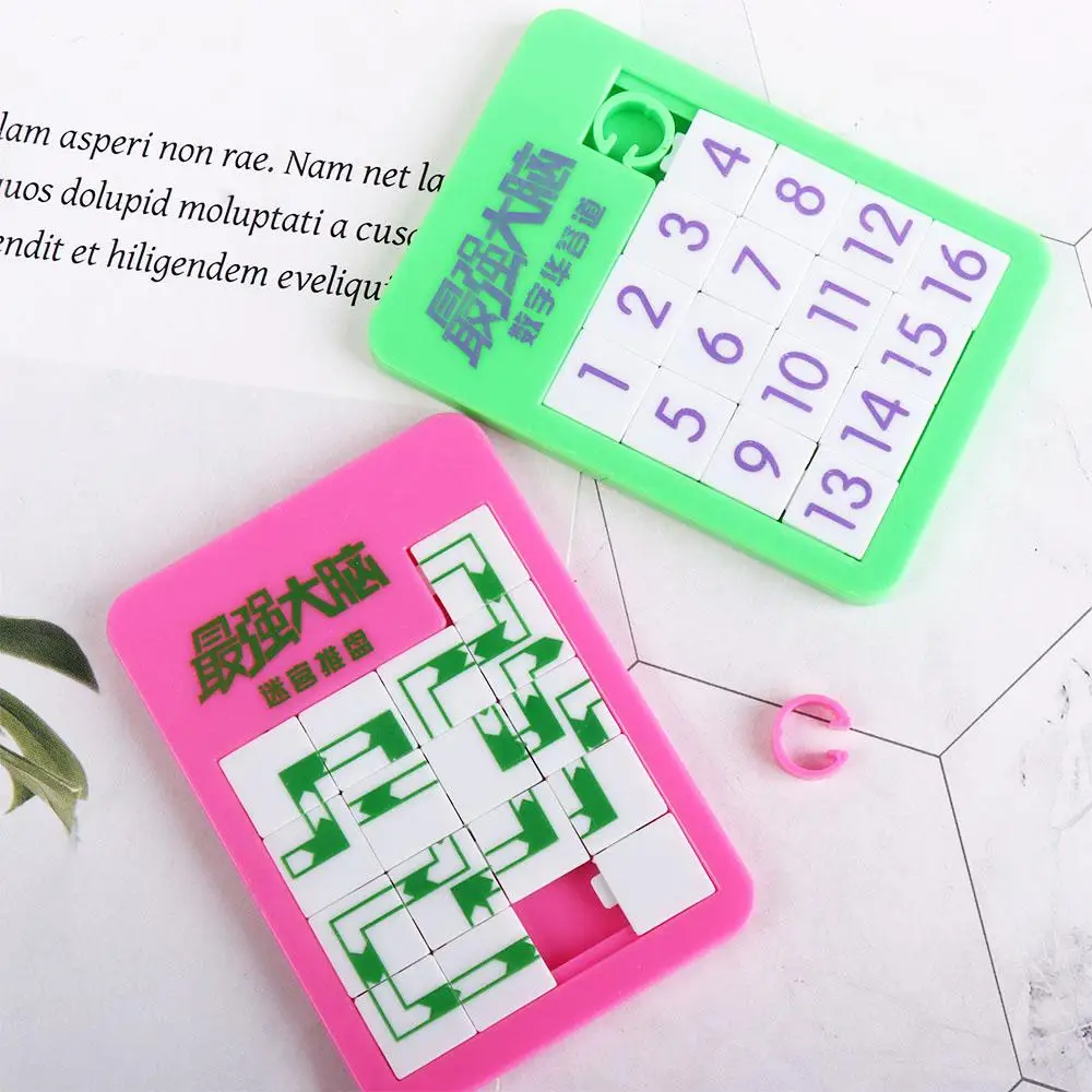 Game Kindergarten Gift Children Boy Gift Intelligence Puzzle Moving Sliding  Early Education Number Puzzle  Jigsaw Puzzle