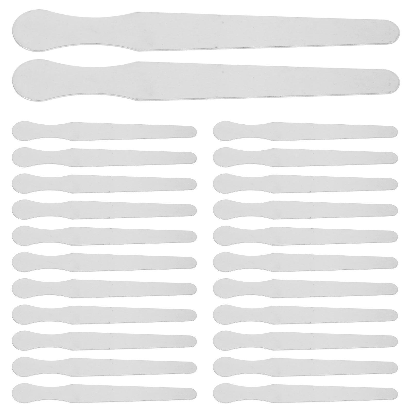 20 Pcs Spatula Pharmacy Tool Stainless Steel Scraper Medical Tools Child