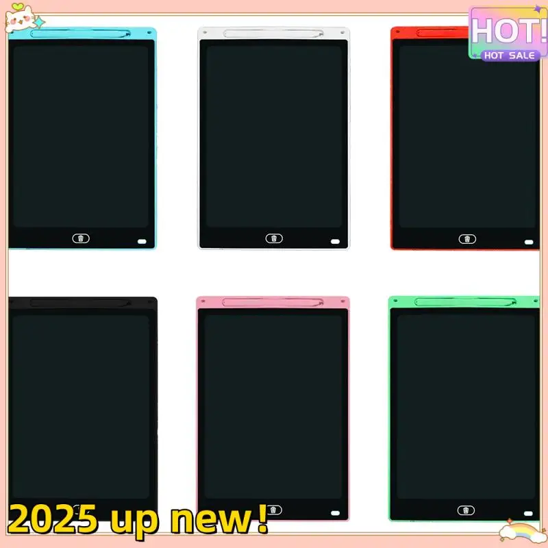 12 Inch LCD Writing Board Drawing Board Color Graffiti Board For Students Toys Christmas Birthday Gift Pink